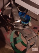 Stary statyw na teleskop drewniany