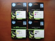 Tusze 3 x HP 951XL C + M + Y + HP 950XL Black oryg. 2026