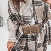 Szal w kratę WYPRZEDAŻ!!! 