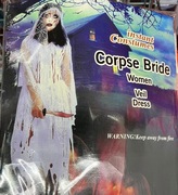 Strój Krwawa Panna Młoda Kostium na  Halloween 