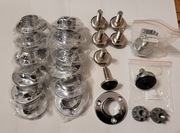 Rozetka rurki drążka nogi fi25mm chrom+nogi(300)