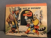 Kot w butach bajka typu pop up Kubasta 1965