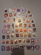 Naklejki do scrapbooking  dziwne halloween