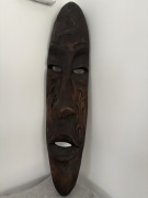 Afrykańska maska z drewna, rzeźba