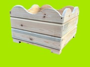 donica drewniana donice ogrodowe domowe kwietnik balkon taras meble