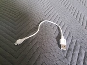 Kabel USB - Micro USB LANBERG 0.15 m biały
