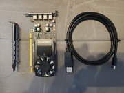 Karta EIZO Quadro nVidia P1000 4GB | Komplet | Stan BDB | Czytaj OPIS