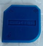 Szpachelka do wygładzania silikonu.