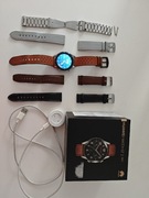 Smartwatch zegarek Huawei Watch GT2 46mm Classic - ładowarka, paski. Zestaw
