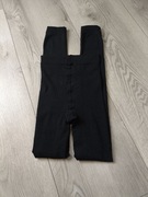 Legginsy damskie termiczne czarne rozmiar M 40/42