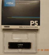 DYSK SSD M.2 CRUCIAL P5 1TB