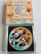 Srebrna Moneta Chińska Panda 2022, 4 Season Summer - Cert nr 153