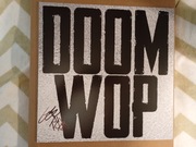 RICKSHAW BILLIE'S BURGER PATROL - DOOM WOP - LP + Autograf Leo