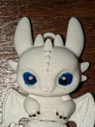 Brelok Ruchoma Biała Furia