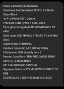 komputer AMD Ryzen 5 RTX 4060 16 GB RAMu