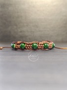 Bransoletka z koralikami handmade 