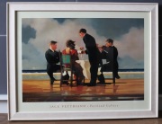 Jack Vettriano, Kolacja na Plaży  69x80