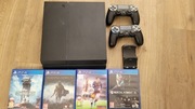 PlayStation 4 FAT 1Tb 2 pady, ładowarka do padów i gry