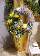 WIANEK  stroik WIOSENNY  dekoracja na DRZWI ŚCIANĘ