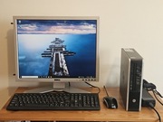 Zestaw komputerowy monitor + HP Elite 8300 Slim 128SSD 8GB i3 Win10 WiFi