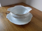 Stara złocona porcelanowa  sosjerka Alhambra ZOBACZ 