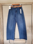 jeansy balloon moon girl xl z paskiem