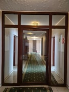 przeciwpożarowe drzwi wewnętrzne z segmentami ścian wewnętrznych