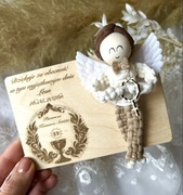 Aniołek I Komunia Święta Podziękowanie dla gości Magnes