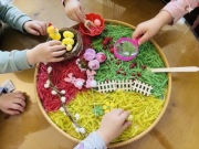 Kolorowa Baza Sensoryczna do Zabaw Montessori – 100g