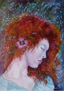 OFELIA  50x70cm Akryl na płótnie. 