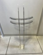 Krzyż stojący inox 