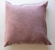 24800 POSZEWKA NA PODUSZKĘ JASIEK MELANŻ SZARO - BORDOWY 1 SZT 50 x 50 cm