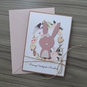 Personalizowana kartka dla dziewczynki na roczek, 1, 2, 3, 4 urodzinki