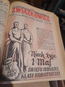 Stara gazeta Związkowiec cały rocznik 1948 Prl