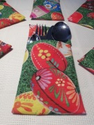 Zestaw kieszonek na sztućce 