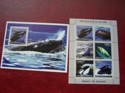 Gwinea 2002 MNH Fauna Ssaki Morskie Walenie