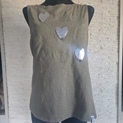 damski zdobiony top 36 S