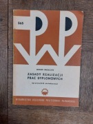 Zasady realizacji prac dyplomowych Edward Dreszczyk