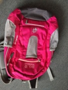 JACK WOLFSKIN___  plecak dziewczęcy___ BDB__   szarość bordo