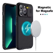 Etui iPhone 15 czarne Ochrona Aparatu