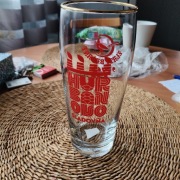 Unikatowa szklanka pokal Złoty bażant 73 sladovna