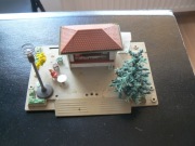 Domek na makietę skala TT