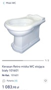 Miska WC stojąca Kerasan 