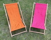 Leżaki plażowe ogrodowe