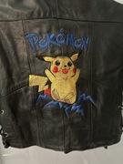 (112) Pokémon kurtka ramoneska kolekcjonerka dziecięca vintage