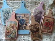 Deska decoupage rękodzieło