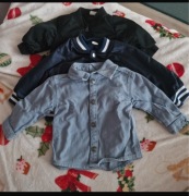 Kurtki przejściowe i komplet dresowy