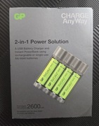 Ładowarka akumulatorów GP 2 in 1 power solution
