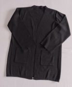 Damski sweter kardigan czarny L/40