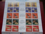 Dżibutti 1985 MNH Mi. 447/51 Fauna Ślimaki Muszle